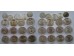 Австрия. Подборка из 17 монет. Серебро. 12 монет по 50 шиллингов, 25 шиллингов и 4 монеты по 10 шиллингов.