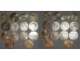 Австрия. Серебро. 14 монет по 50 шиллингов 1959-1974гг. XF-UNC. Все монеты разные.